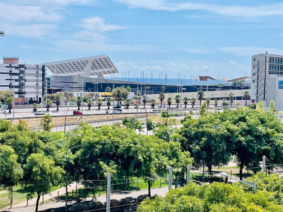 Forum De Barcelona Sea View Apartment With Garage Parking Sant Adria de Besos Dış mekan fotoğraf