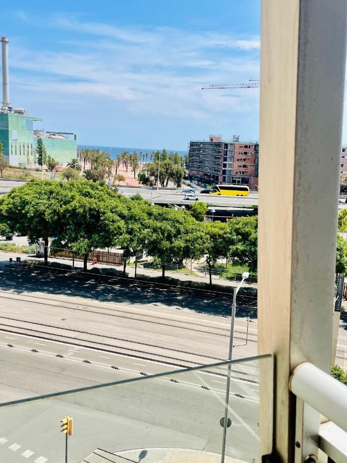 Forum De Barcelona Sea View Apartment With Garage Parking Sant Adria de Besos Dış mekan fotoğraf