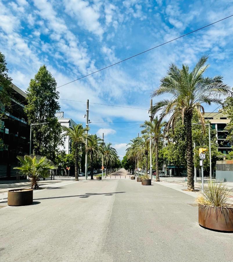 Forum De Barcelona Sea View Apartment With Garage Parking Sant Adria de Besos Dış mekan fotoğraf